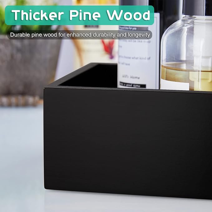 ALELION Black Bathroom Basket - Image 7