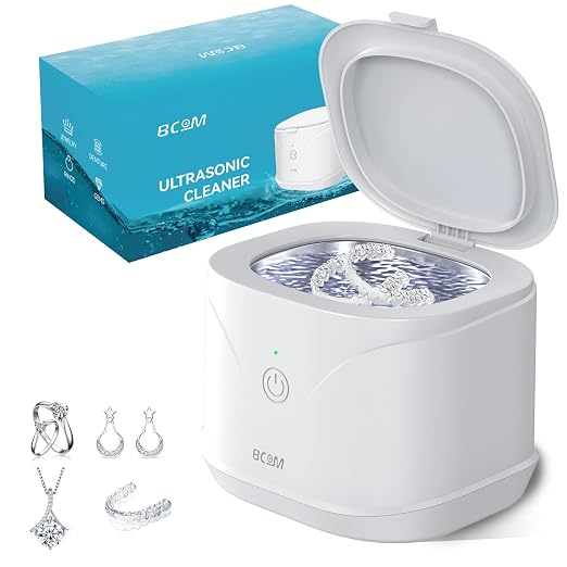 BCOM Ultrasonic Retainer Cleaner, Retainer Cleaner Machine 46kHz, Professional by BCOM