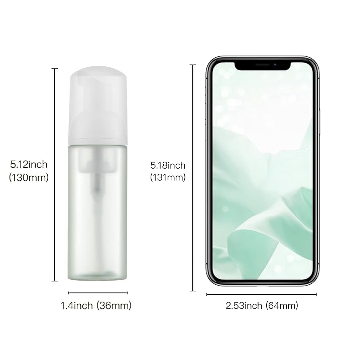 2oz Foam Bottle Empty Foaming Pump Dispenser - Image 6