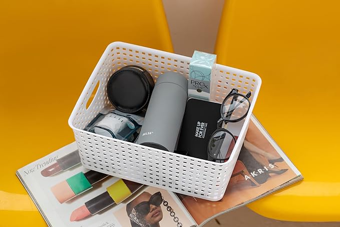 Plastic Storage Baskets for Organizing - Image 7