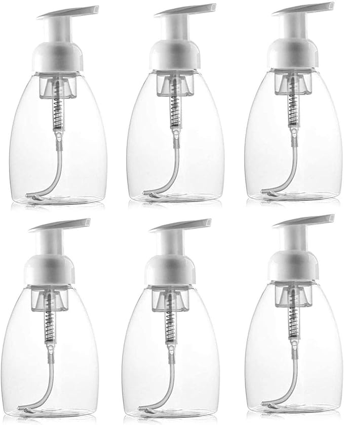 Bekith 12 Pack Foaming Soap Dispenser Pump Bottles, 8oz Foaming Hand Soap - Image 2