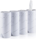 SINGARO Car Tissue Holder, 4 Pack Car Cup Holder Facial Tissues by SINGARO