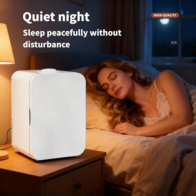 8L Portable Mini Fridge Cool and Warm Dual Function Compact Refrigerator 0-10°C - Image 6