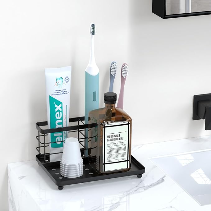 Luxspire Toothbrush Holders for Bathroom, Toothbrush Holder - Image 6