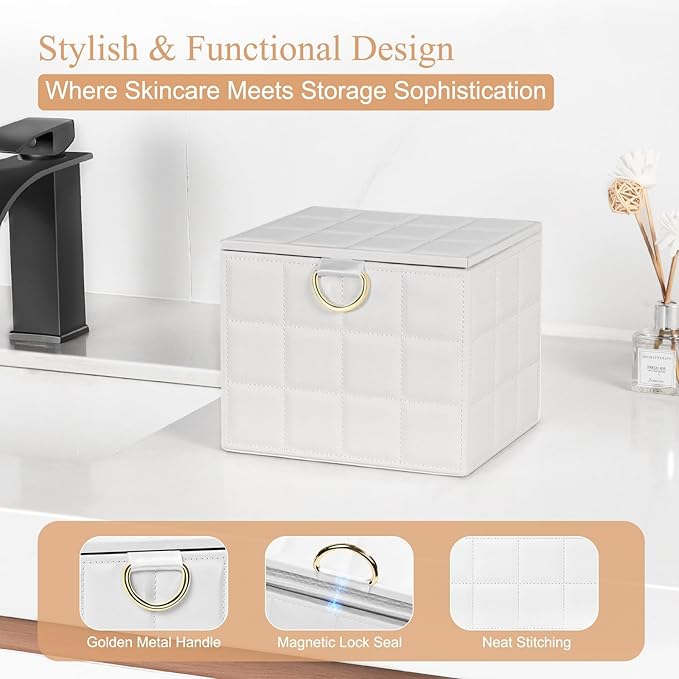 Disposable Face Towel Holder Box, Reusable Organizer - Image 4