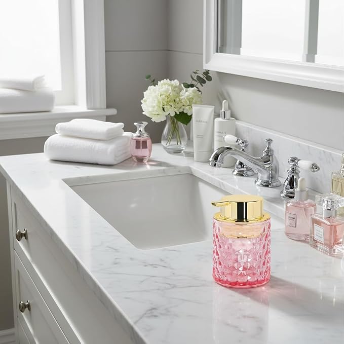 10 Oz Glass Hand Soap Dispenser - Image 3