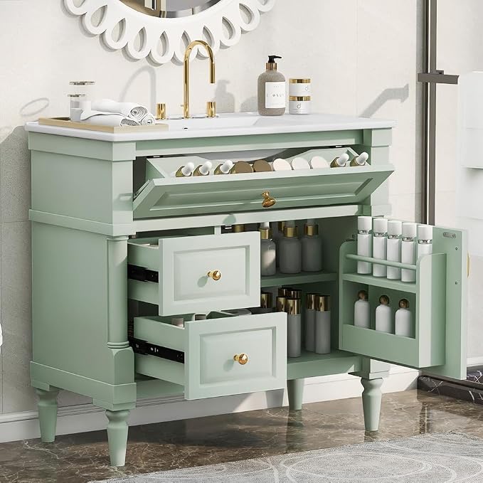 Harper & Bright Designs 36" Bathroom Vanity by HarperBrightDesigns