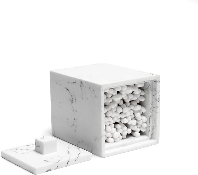 Qtips Holder with lid, q tips holder, Cotton Ball Holders - Image 6