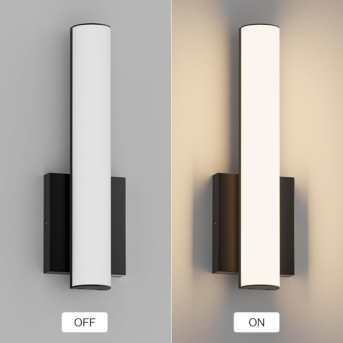 15.7 Inches Modern Bathroom Led Wall Sconces, 18W 3000K Hardwired Wall Light - Image 9