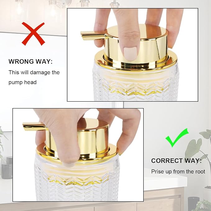 Foaming Soap Dispenser, Glass Foam Hand Soap Dispenser - Image 7