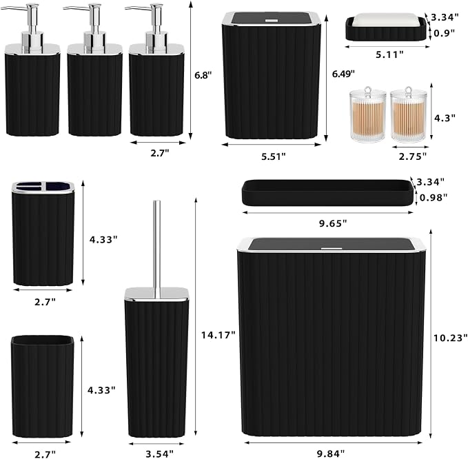 Bathroom Accessory Set - Image 3