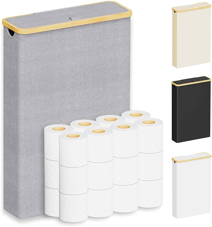 SpaceAid Extra Large Toilet Paper Storage by SpaceAid