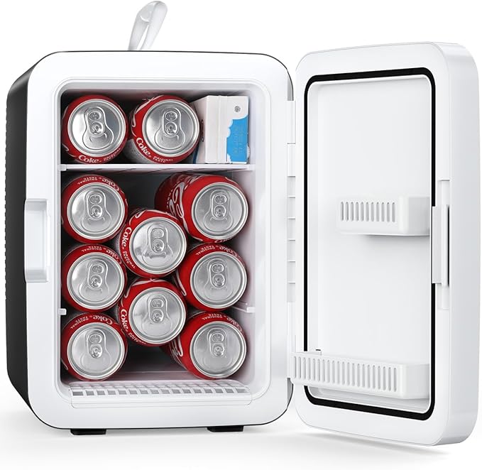 Antarctic Star Compact Mini Fridge, 10L Portable Small Refrigerator, 2.6 Gal by AntarcticStar