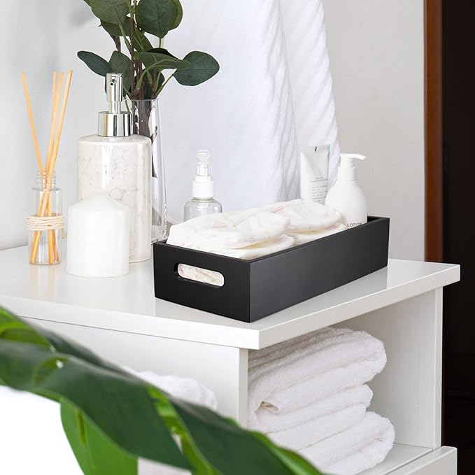 ALELION Black Bathroom Basket - Image 6