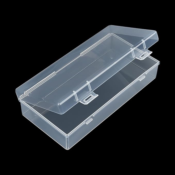 6 Pack Rectangular Clear Plastic Storage Containers Box - Image 5