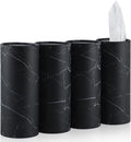 SINGARO Car Tissue Holder, 4 Pack Car Cup Holder Facial Tissues by SINGARO