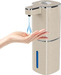 Automatic Liquid Soap Dispenser, Touchless Rechargeable Hand Soap Dispenser by Poaoed