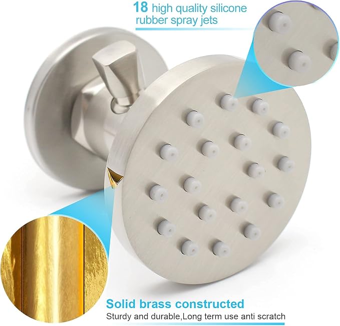 Backnets Solid Brass Shower Body Spray - Image 8