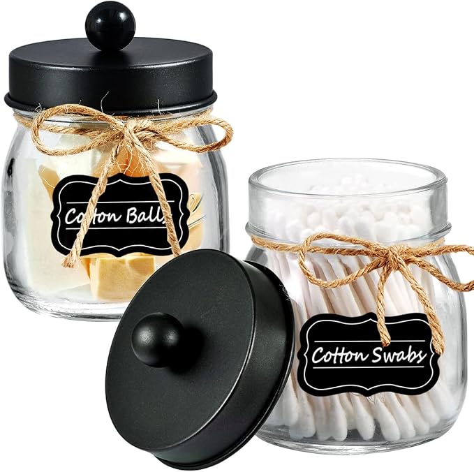 Amolliar Mason Jar Bathroom Vanity Organizer by Amolliar