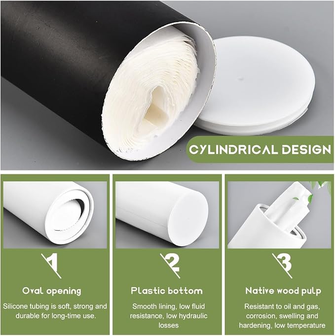 4 PCS Car Tissue Holder, Quick Convenient Refill Cylinder Facial Tissue Holder - Image 3