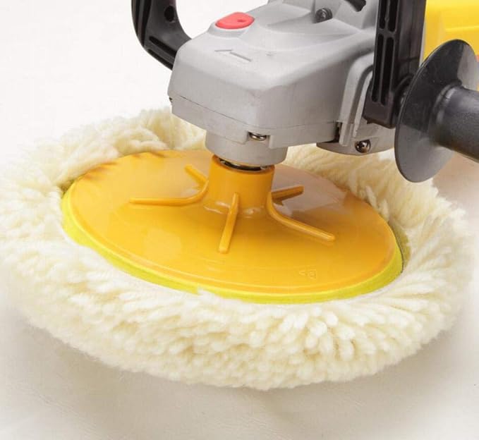 Wool Buffing Pad, 3 Pack 7" Car Polishing Pad - Image 6