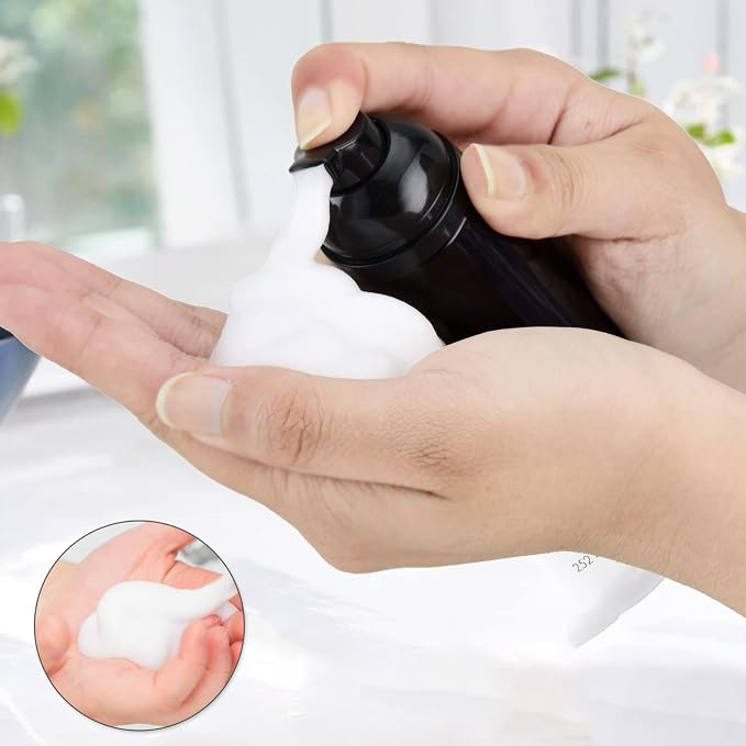 2oz Foam Pump Bottle Empty Travel Foaming Dispenser - Image 2