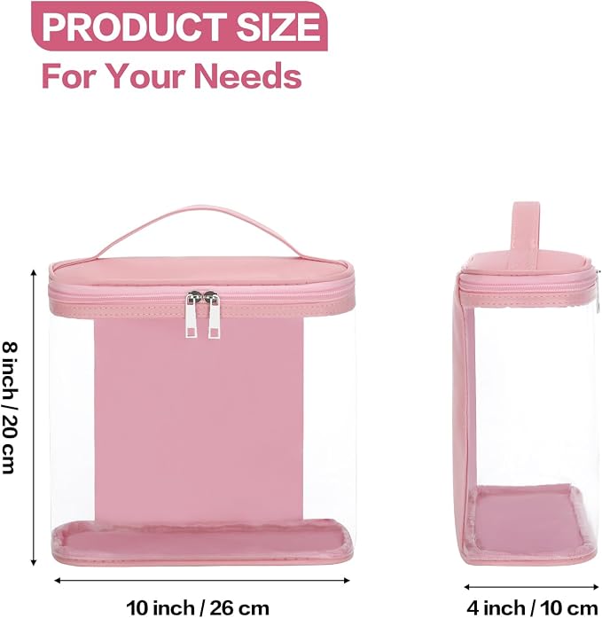 Heavy Duty Leak Proof Clear Travel Bags - Image 2