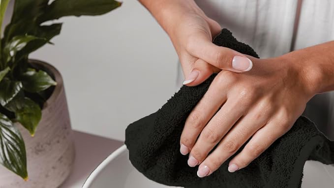 Avalon Towels Cotton Washcloths – Size 12x12 Inches, 100% Ring Spun Cotton - Image 5