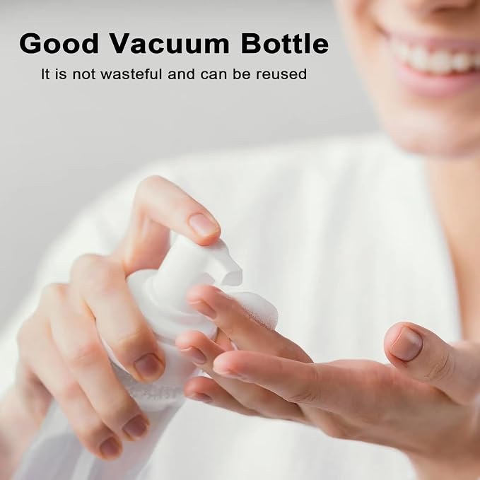 Foam Pump Bottle 7oz 2Pcs Foaming Soap Dispenser 200ml Foaming Spray Bottle - Image 4