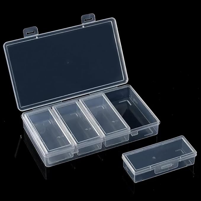 Cotton Swab Holder for Travel, 4 in 1 Portable Small Dental Floss Holder - Image 7