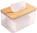 Acrylic Tissue Box Cover, Bamboo Dryer Sheet Holder, Wooden Rectangular Dryer by pojah