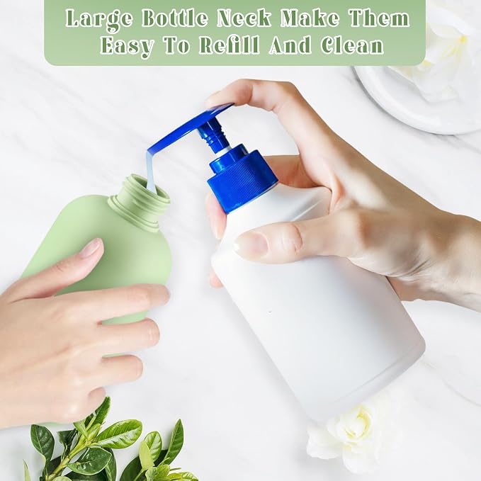 9 Pcs 6.8 oz Plastic Squeeze Bottles - Image 4