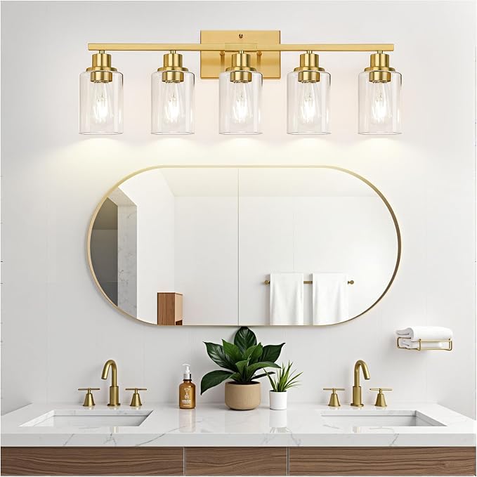 5-Light Bathroom Vanity Light - Image 7