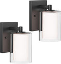 Wall Sconces Set of Two: Bathroom Sconce of 2, E26 Base Hardwired Farmhouse by Unknown