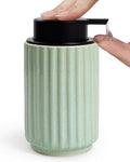 Soap Dispenser, 10.5OZ Lotion Dispenser, Dish Soap Dispenser, Modern Stripe by ANTISSHOME
