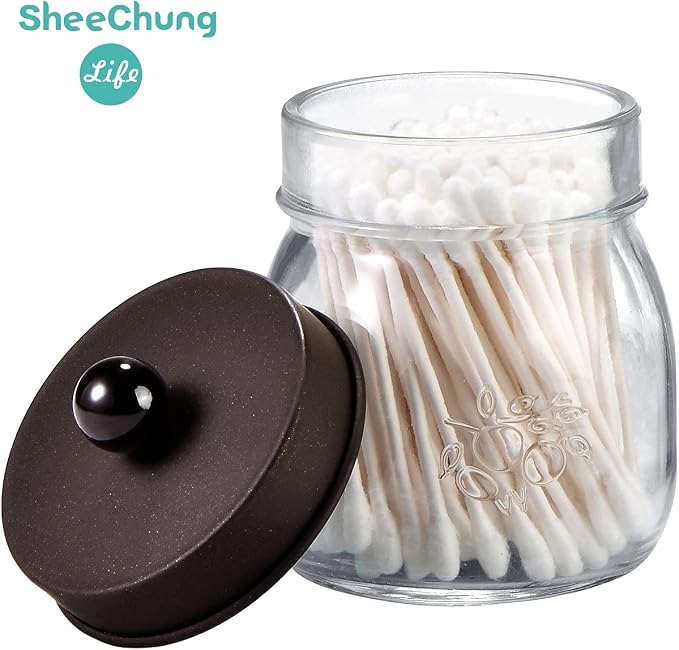 SheeChung 4 Pack Apothecary Jars - Image 2
