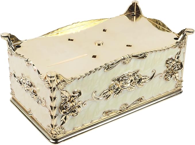 Geesatis Tissue Box Cover, Rectangle Tissue Box Holder, Rectangular Napkin - Image 6
