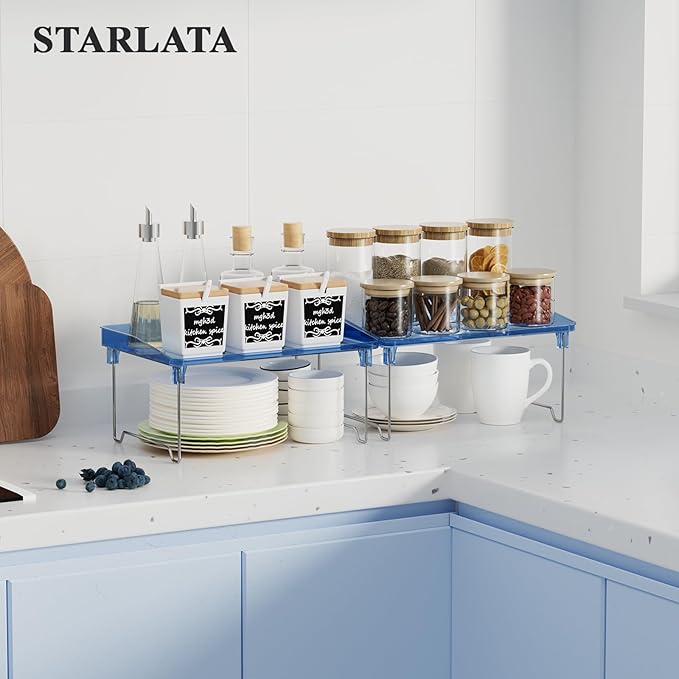 Acrylic Cabinet Organizer Shelf, Spice Rack, Countertop Organizers - Image 2