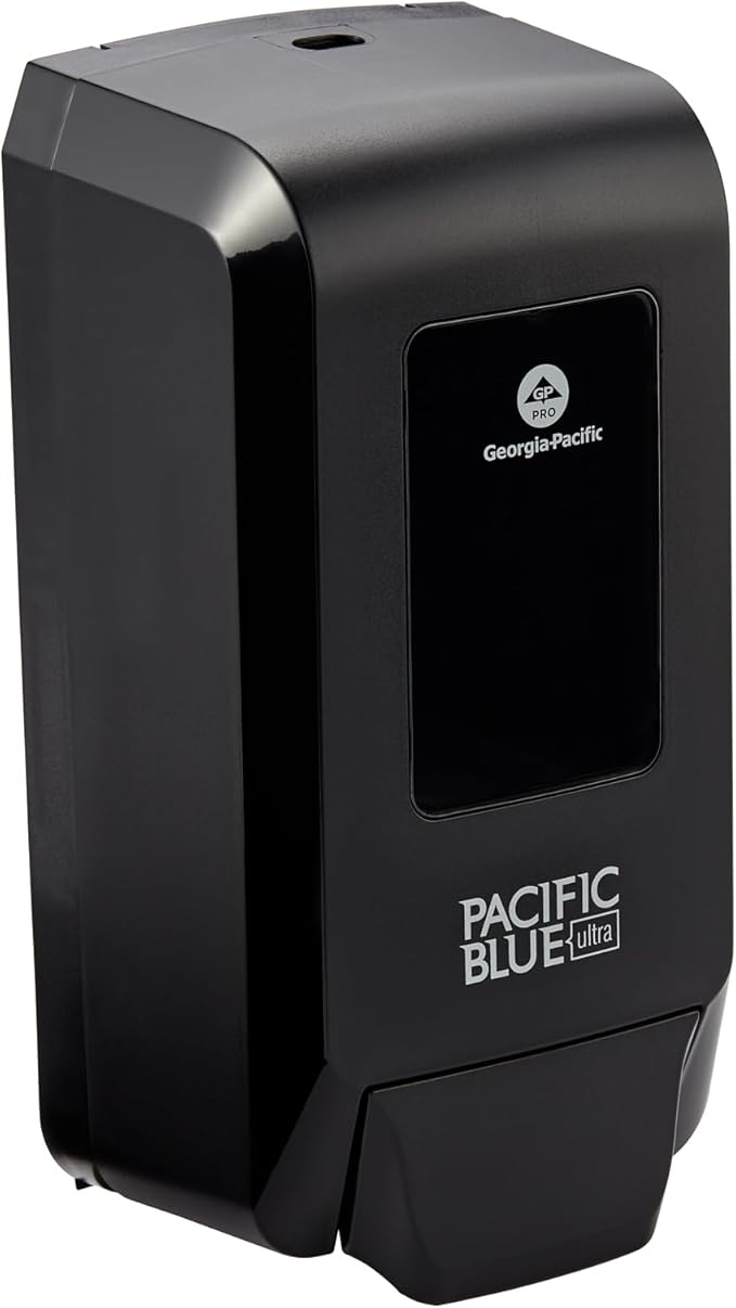 Georgia-Pacific Pacific Blue Ultra Manual Push Soap Dispenser, Wall Mounted by Georgia-Pacific