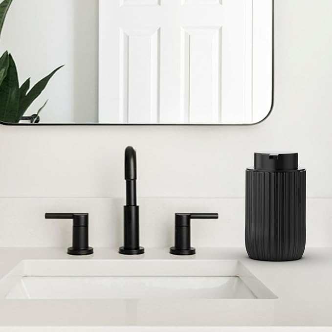 Ceramic Foaming Hand Soap Dispenser，12 oz Bathroom Soap Dispensers， Lotion - Image 6