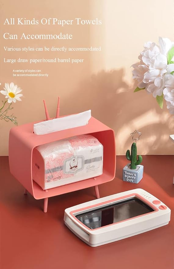 Fun Cute TV Tissue Box Holder - Image 6