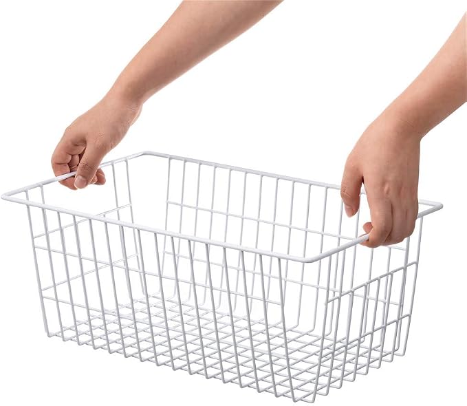 SANNO 14" Freezer Baskets Wire Storage Baskets - Image 6