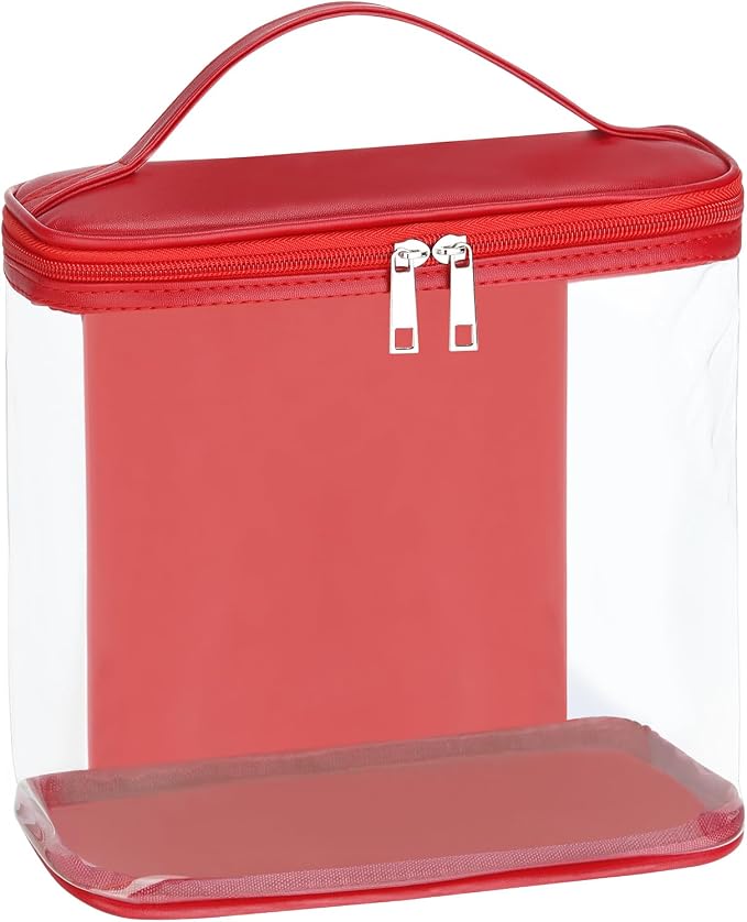 HAOGUAGUA Heavy Duty Leak Proof Clear Travel Bags by HAOGUAGUA
