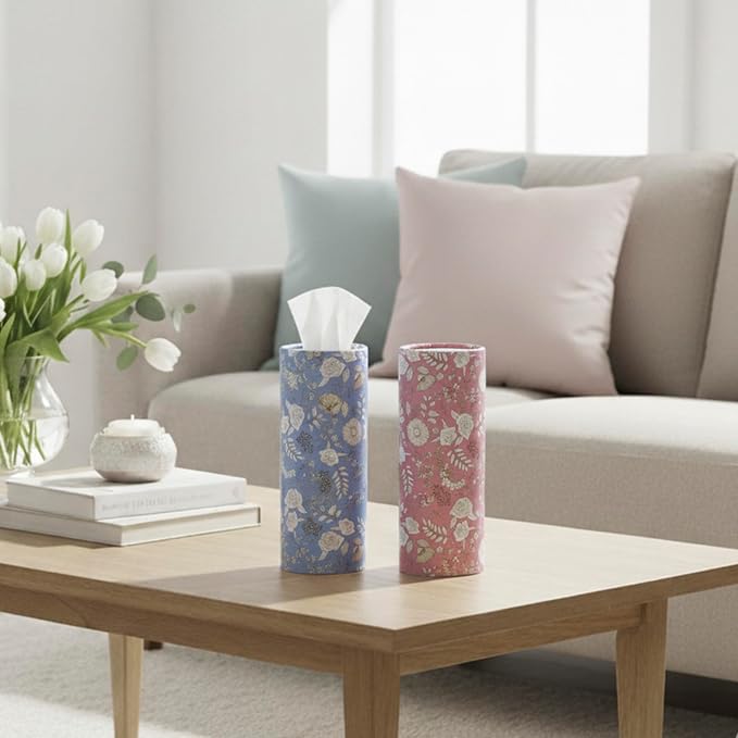Car Tissues Cylinder, 50 Tissues per Canister, Facial Tissues - Image 6