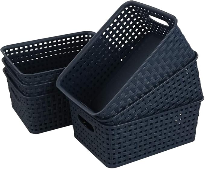 Sandmovie Plastic Weave Storage Baskets - Image 2