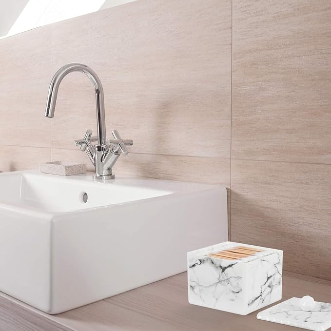 Luxspire Cotton Swab Storage Box - Image 8