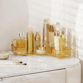 Corner Bathroom Countertop Organizer, Vanity Organizer Trays by INVSSENEORGANIZERS