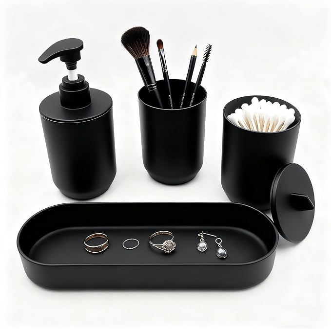 LGURT-4-piece Bathroom Accessories Set, by LGURT