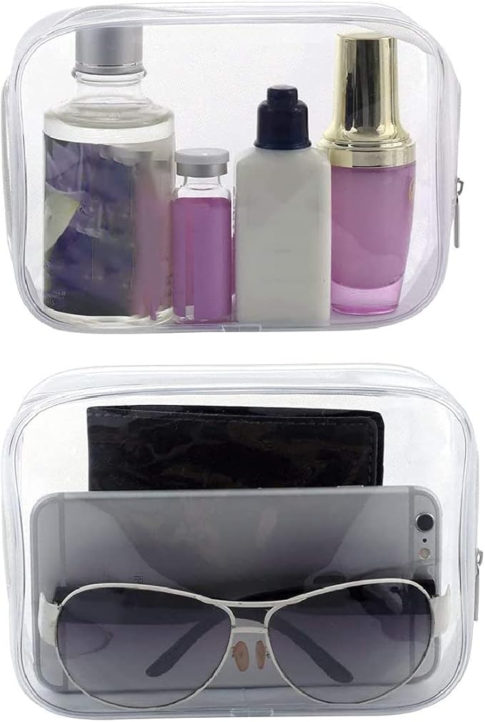 BEFORYOU 6 Pack Clear Toiletry Carry Pouch - Image 5