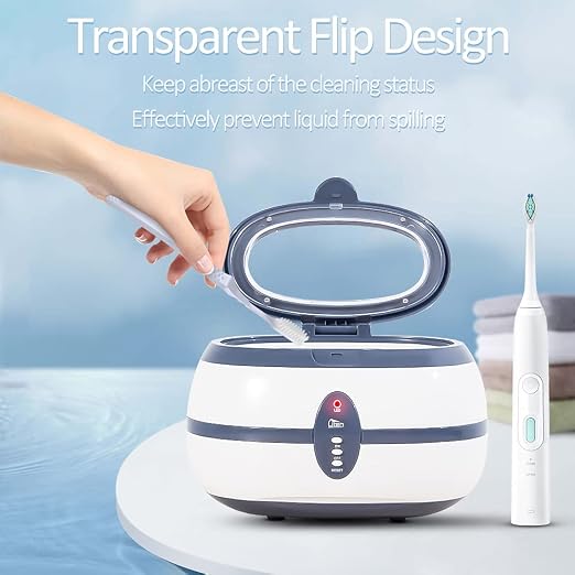 Ultrasonic Jewellery Cleaner, 40kHz Professional Cleaner Ultrasonic Machine - Image 5